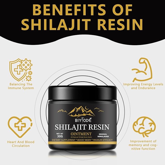 SUPLEMENTO SHILAJIT DEL HIMALAYA 30G