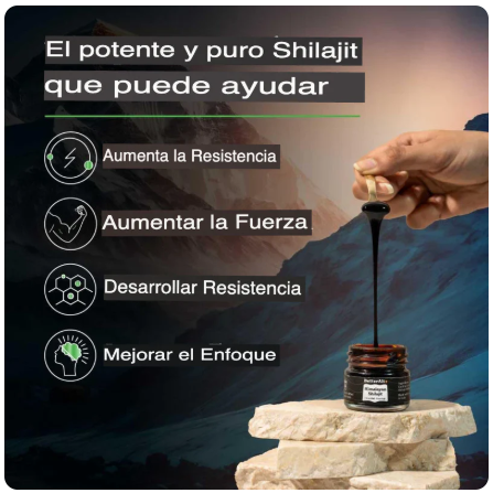 SUPLEMENTO SHILAJIT DEL HIMALAYA 30G