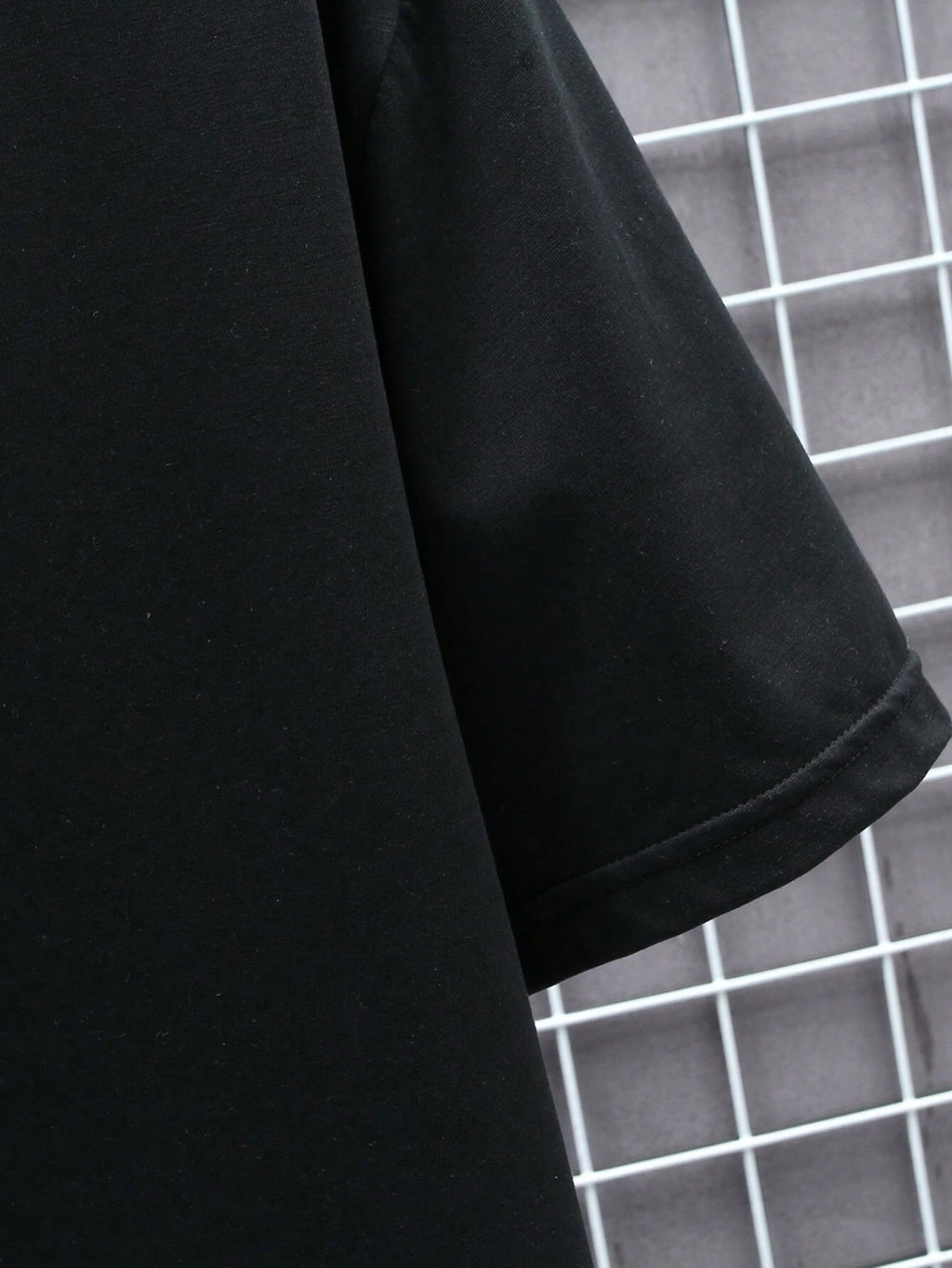 Manfinity Homme Men Letter Pattern Printed Short Sleeve Casual T-Shirt, Boyfriend Gift