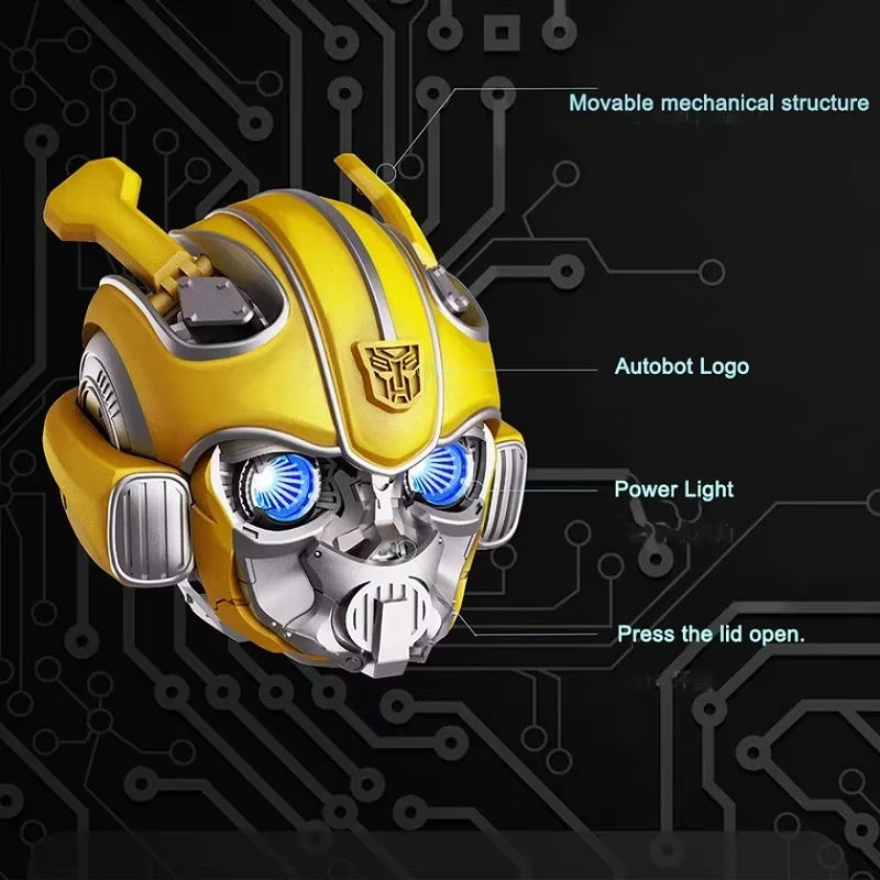 Bumblebee H1  Headphones Wireless Noise Cancelling Earphone Bluetooth High Quality Alloy Headsets Decompression Toys
