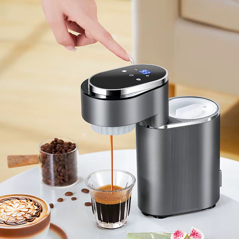 110V/220V Mini Portable Drip Coffee Machine | Home Office Travel Necessary | Space-Saving Coffee Machine for Kitchen Countertops