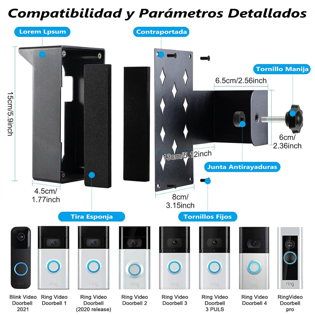 Soporte de Video Antirrobo