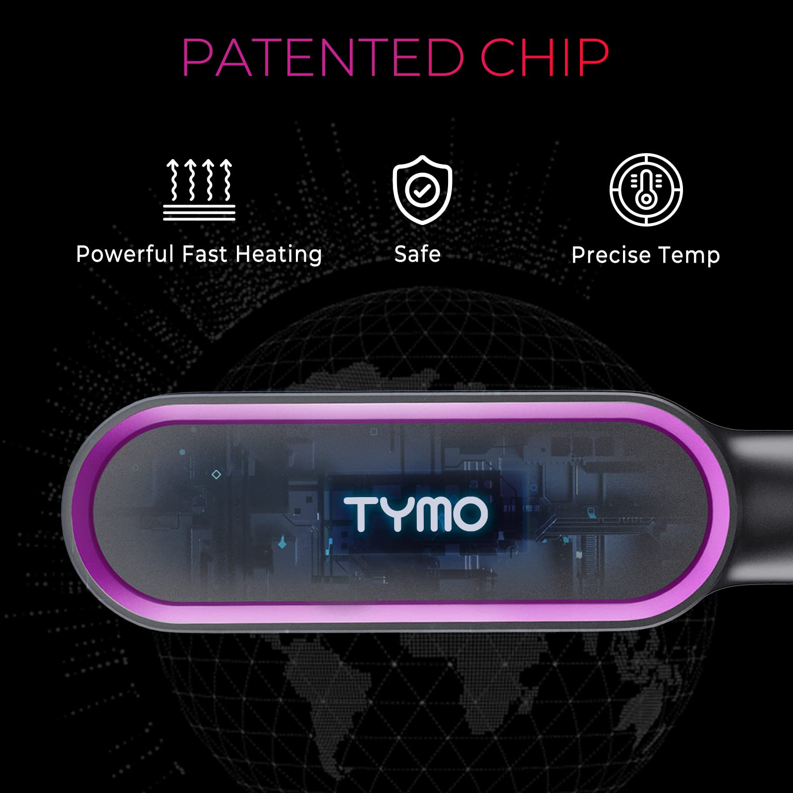 TYMO Cepillo para Alisar el Pelo