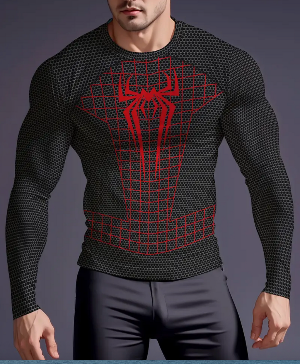 Playera Spiderman Manga Larga
