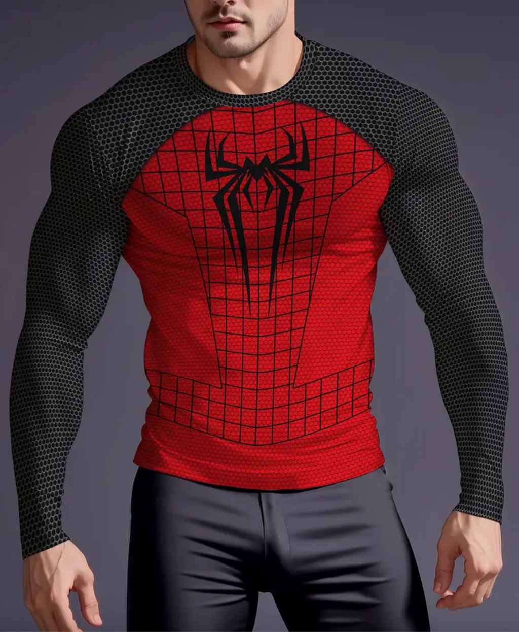 Playera Spiderman Manga Larga
