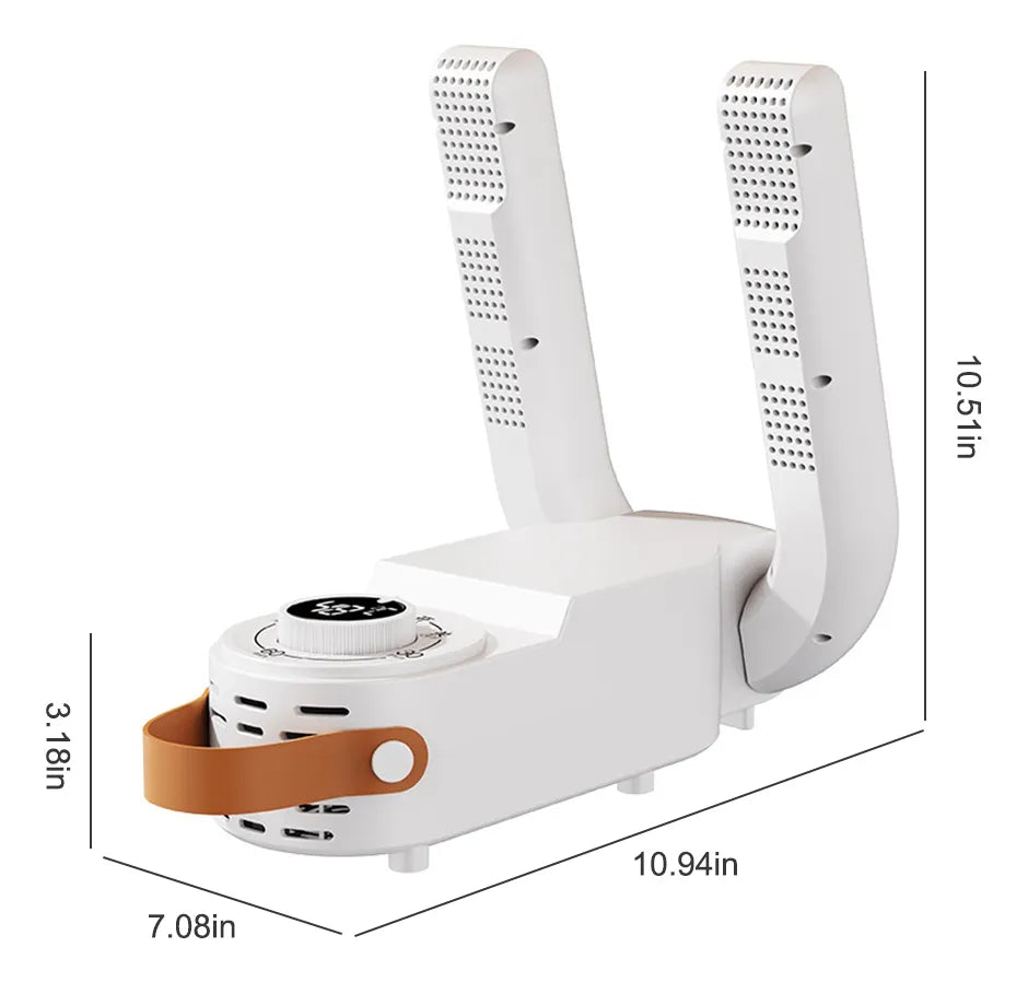 Secador de Zapatos Inteligente Portátil con Desodorización y Esterilización