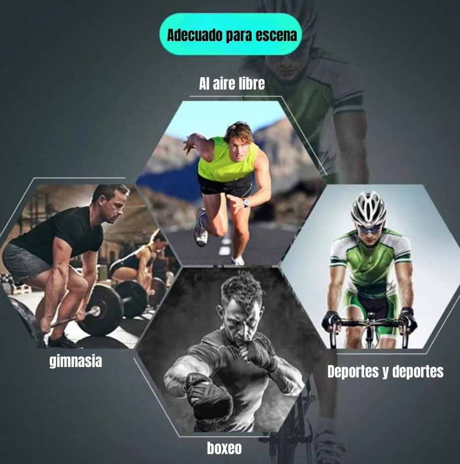 Lycra Fitness Malla Para Deportes y Yoga-Hombre