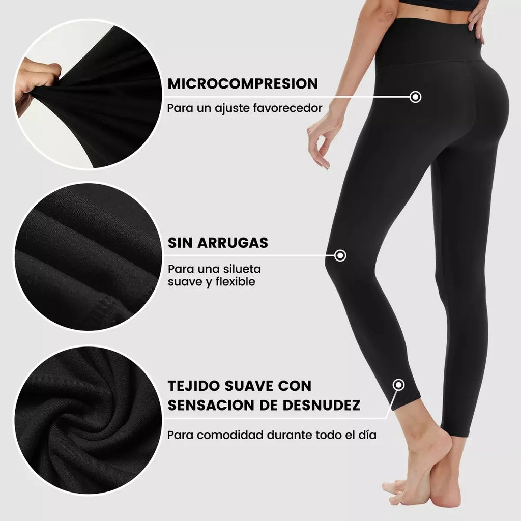 Leggins Deportivos Casual Alta Elasticidad Para Yoga