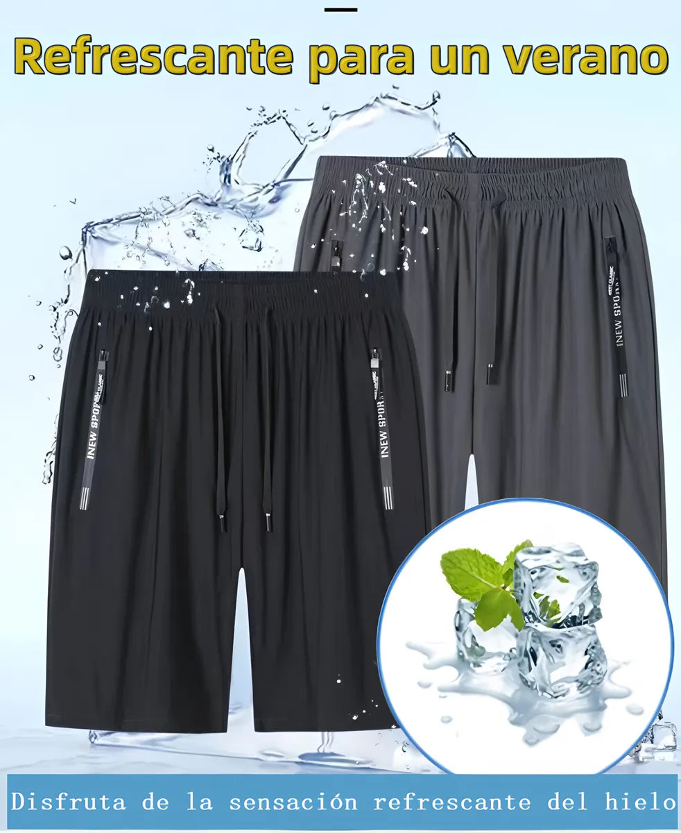 2 Pcs. Short Deportivo Versátil para Hombre