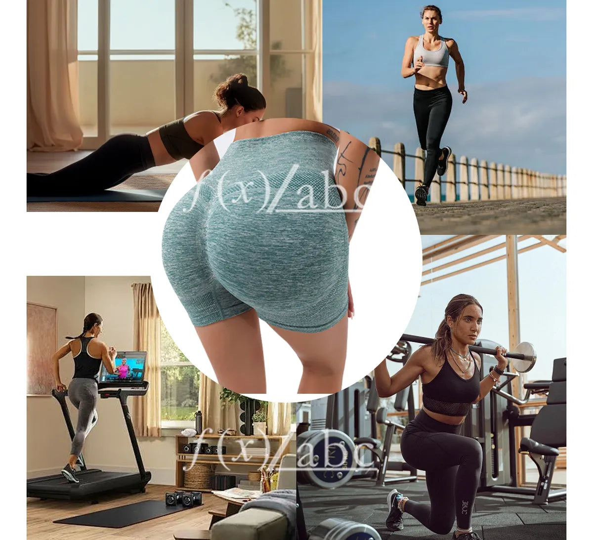 Shorts Licra Deportivo de Mujer