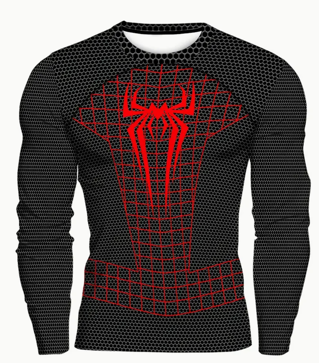 Playera Spiderman Manga Larga